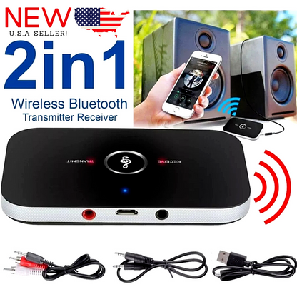 Transmisor Receptor Inalambrico Bluetooth Adaptador Recividor de Audio Bluetooth