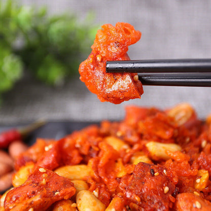 亚圣斋香酥椒香辣脆350g*2罐 Crispy Spicy Pepper Chili Chinese Snacks Food 中国小吃山东特产干吃油炸香酥椒花生