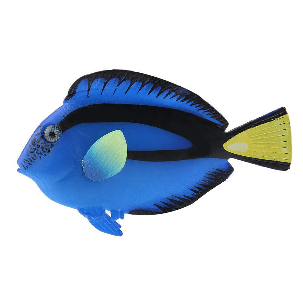 Aquarium Decoration Silicone Artificial Luminous Fish Tank Landscape Accessories
