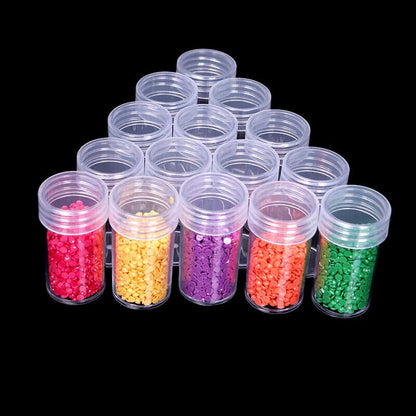 120 Bottles Diamond Painting Box Tool Container Storage Box Holder Hand Bag