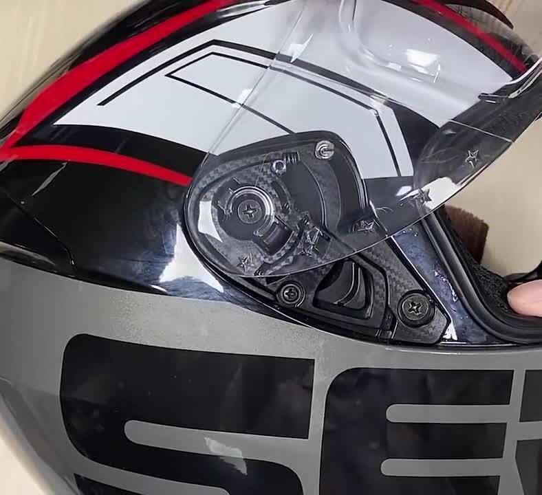 Motorcycle Helmet Visor Lens Shield Sun Visor Fit for Qike 111 Full Face Helmet