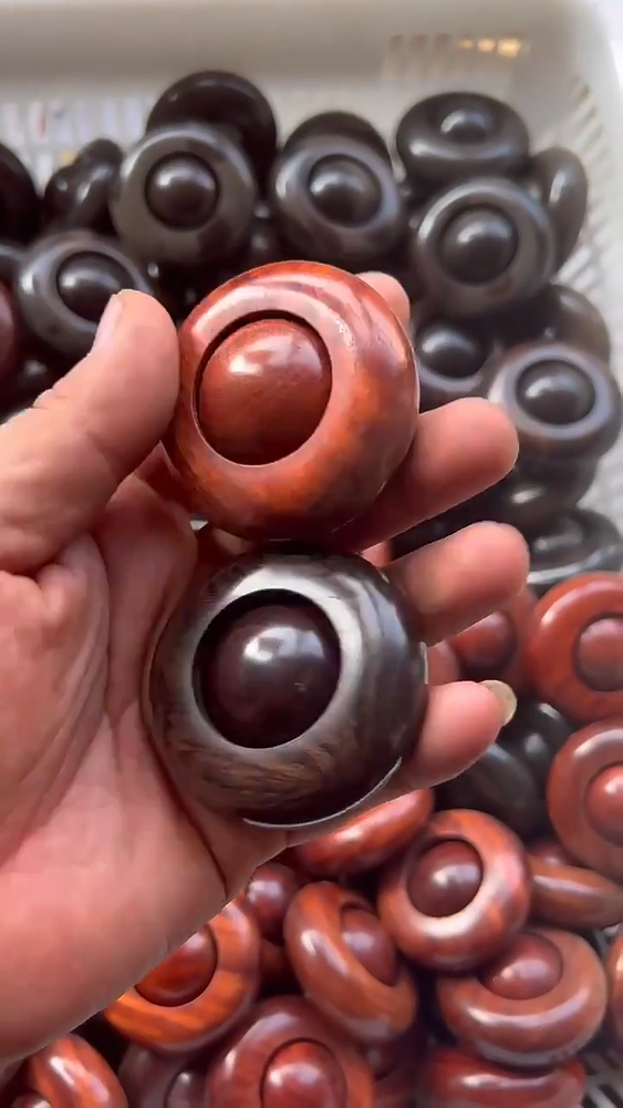 Massage Tools 5cm Natural Sandalwood Transfer Ball Finger Wooden Health Massager