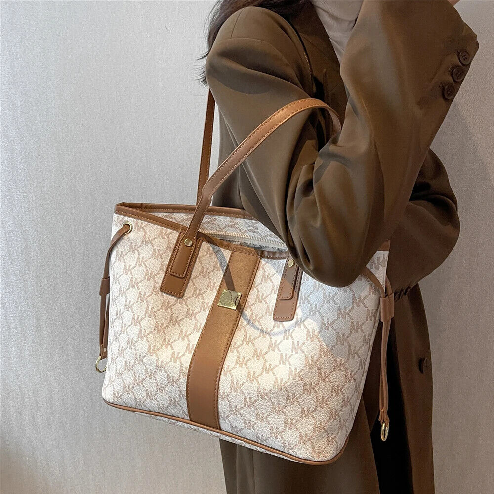 Tote Bags Women PU Leather Shopping Shoulder Bags Shopper Ladies Handbags