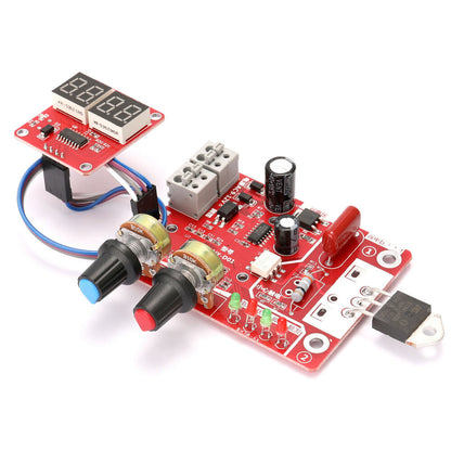 Digital Display Spot Welder time Control Board 100A Updating Current Controller