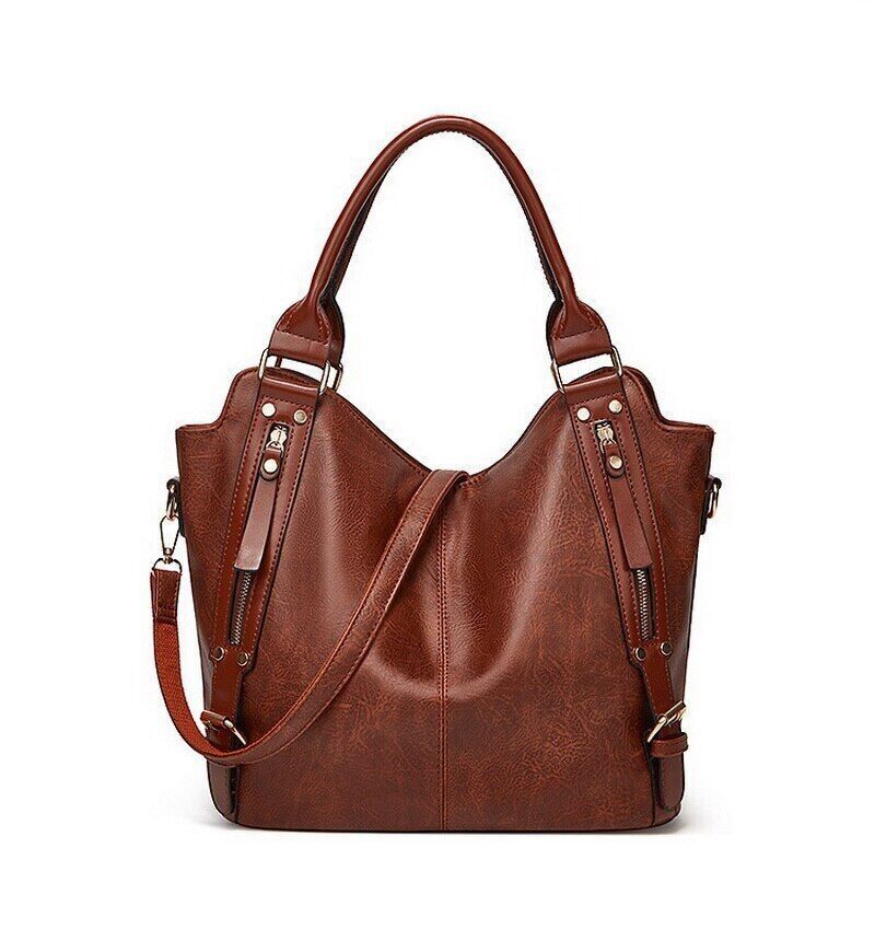 Leather Female Handbags Women Tote Bag Ladies Shoulder Bags