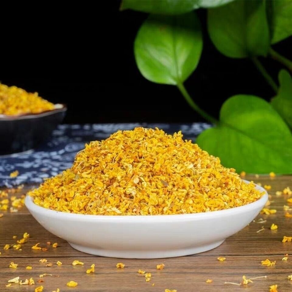Chinese Premium Osmanthus Flower Tea Sweet-scented Dried Golden Fragrans Tea