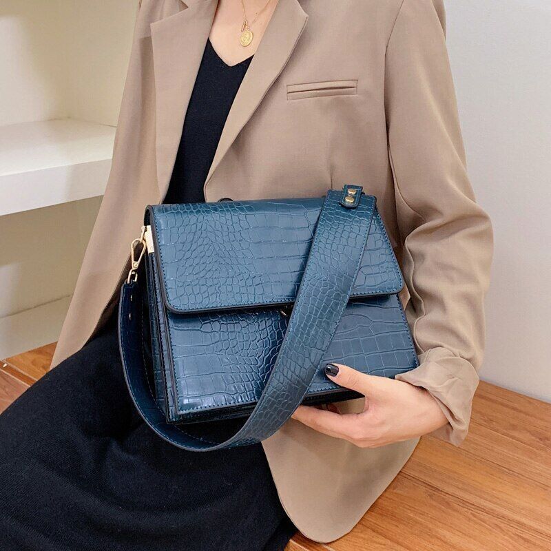 Black Crossbody Bags Women Small Handbag Bag PU Leather Hand Bag Ladies