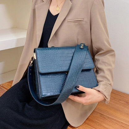 Black Crossbody Bags Women Small Handbag Bag PU Leather Hand Bag Ladies