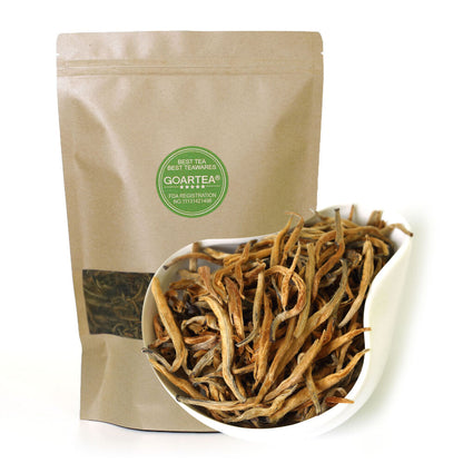 HELLOYOUNG 100g Nonpareil Supreme Yunnan Black Tea Chinese Fengqing DianHong Bud