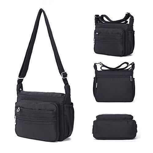 Crossbody Bag for Women Waterproof Shoulder Bag Messenger Bag Casual Nylon Purse