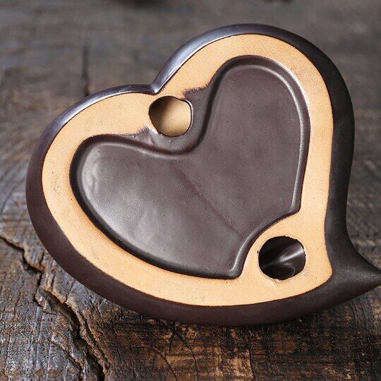Heart Ceramic Incense Holders Mountain Incense Burners