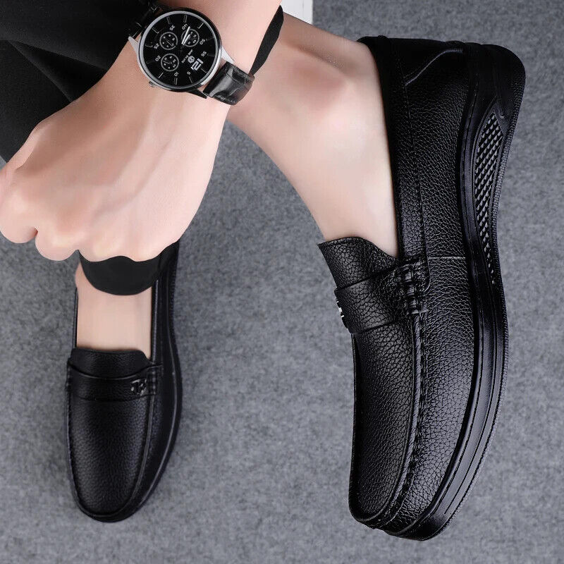 Shoes Men Walking Shoes Outdoor Footwear Driving Loafers Breathable Sneakers
