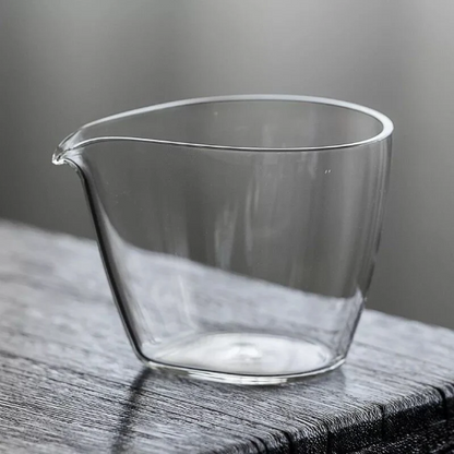 Heat-resitant Glass Tea Pitchers Clear Chaihai 140ml