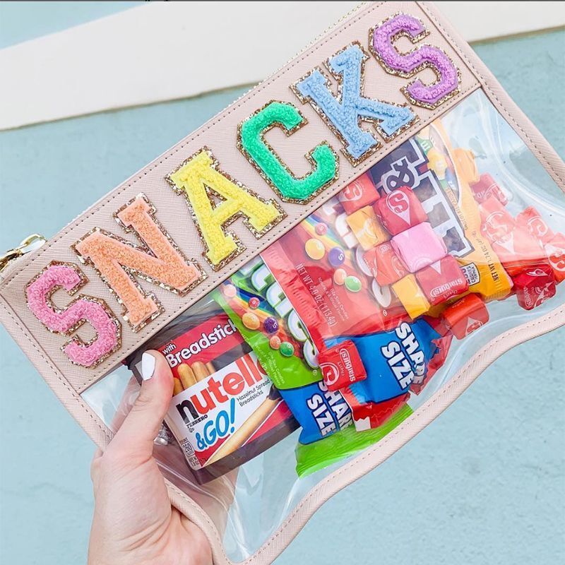 Transparent PVC Cosmetic Bag Clear Travel Make up Bag Pouch Snacks Bag Organizer