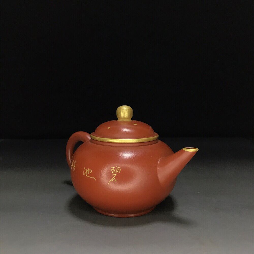 vintage chinese yixing purple clay teapot zisha ceremony teaware collection rare