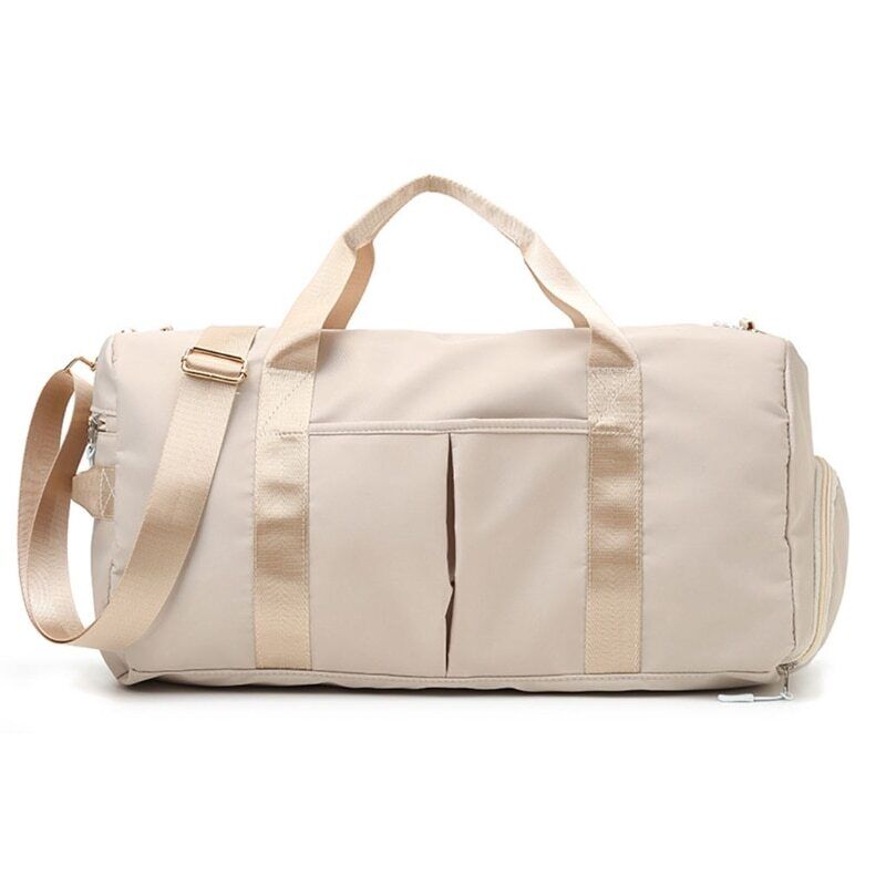 Bag Women with Shoe Compartment Durable Lightweight Yoga Large Handbag