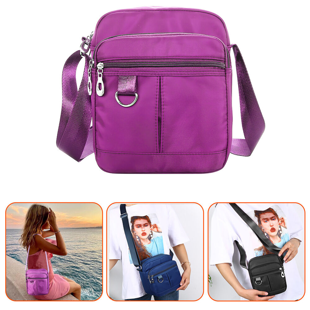 Women Ladies CrossBody Messenger Bag Shoulder Bag Nylon Waterproof Purse Handbag
