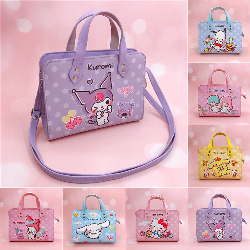 Cute Girl Cinnamoroll Hello Kitty My Melody Kuromi Crossbody Bag Shoulder Bag