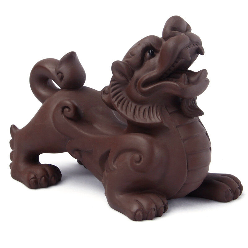 Kylin Tea Pet Handiwork Chinese Yixing Zisha Tea Play Small Home Decoration New