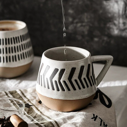 Ceramic Tea Mugs Coffee Tea Cup 420ml