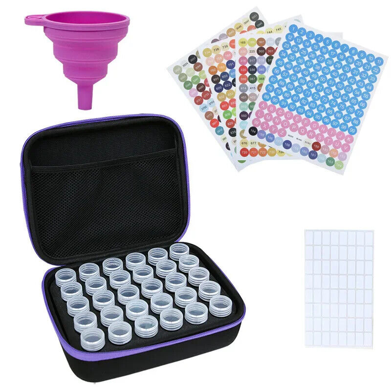 Diamond Painting Tools Kits Diamond Paint Container Storage Box Handbag
