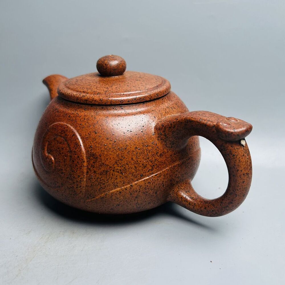 Vintage Chinese Yixing Purple Clay Teapot Zisha Ceremony Gift Teaware Exquisite