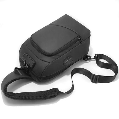 Sling Backpack Oxford cloth Waterproof&Anti-theft Crossbody Bag Outdoor SportBag