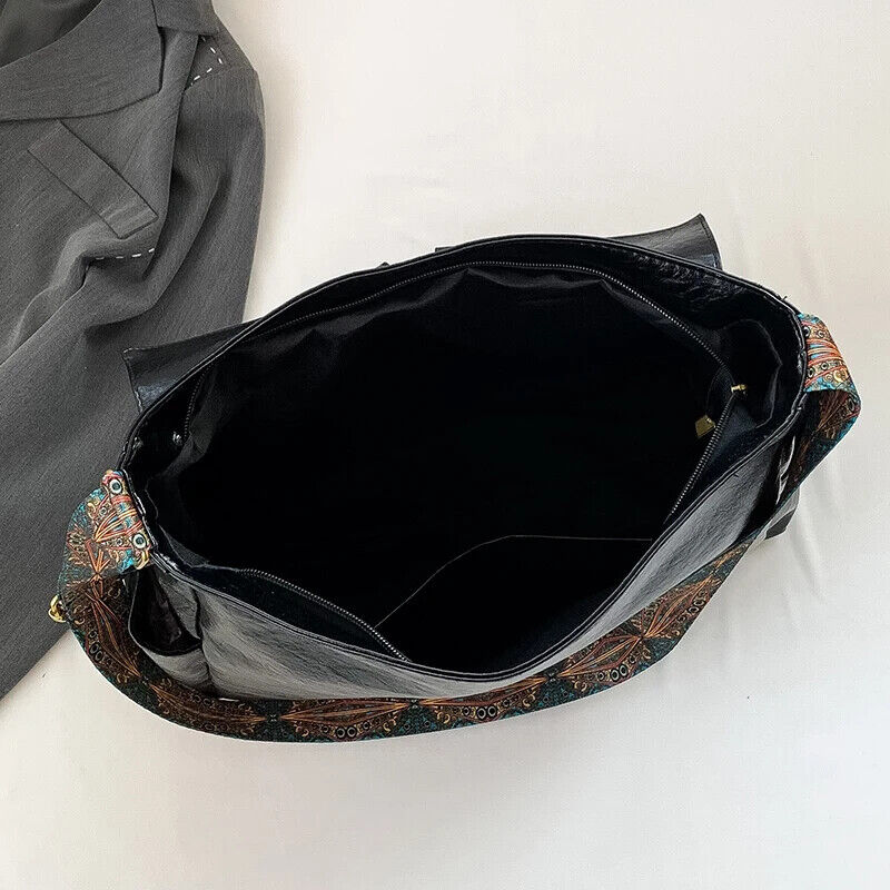Bag Pu Leather Multi Pocket Women's Handbag Shoulder Bags
