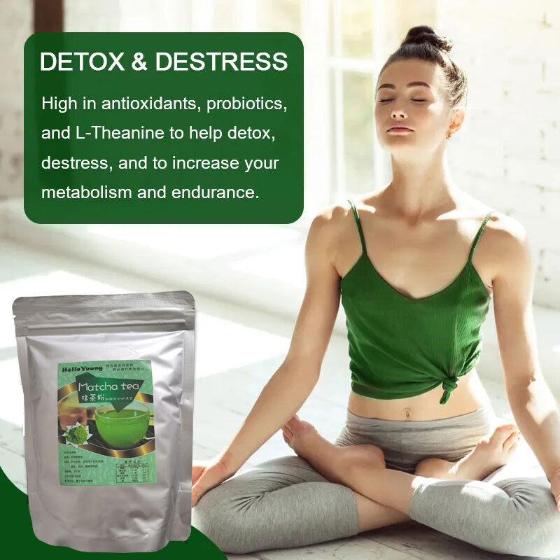 Matcha Green Tea Powder Pure Instant Slimming Products Intestinal Health