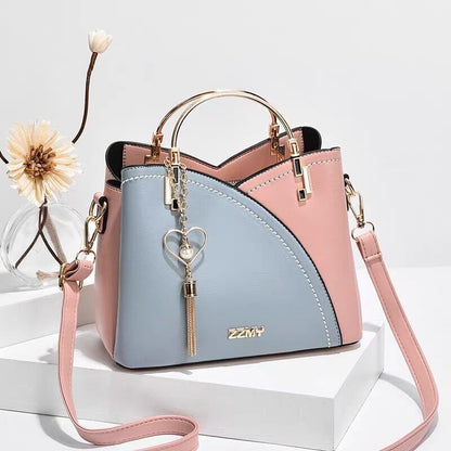 2022 Tassel Bucket Crossbody Bags Luxury Leather Handbags Women Shoulder Bag