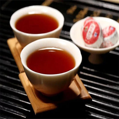 Premium Grade 10Pieces 50g Chinese Puerh Tea Assortment Raw and Ripe Tuocha