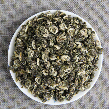 Green Tea Loose Leaf Chinese Weight Loss Iron Box Gift 80g Yunnan Biluochun-