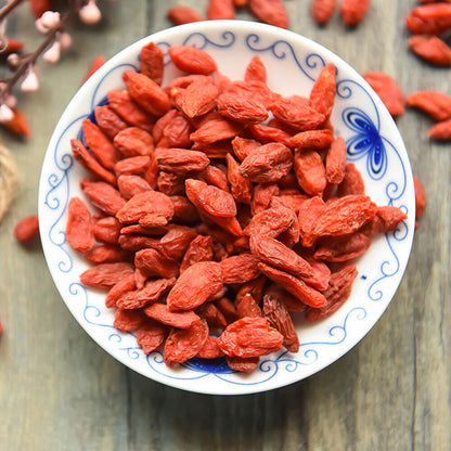 Natural Lycium Chinensis Goji Berries Wolfberry Pure No need Wash Green Food Tea