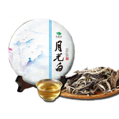 357g Moonlight White Moonlight Beauty Pu'er Tea Cake Yunnan New Cha Puerh Tea 普洱