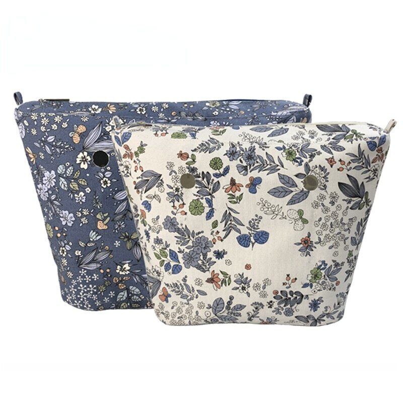 Canvas Waterproof Inner Pocket Lining Insert Women Handbag Silicone Accessories