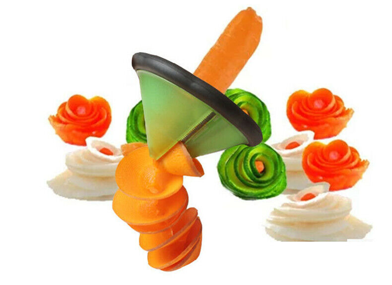 Cooking Tool Stainless Steel Creative Kitchen Gadget Vegetable Spiralizer Slicer