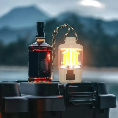 Led Outdoor Camp Lights 1800mah Battery Camping Lantern 4 Dimmable Light Modes