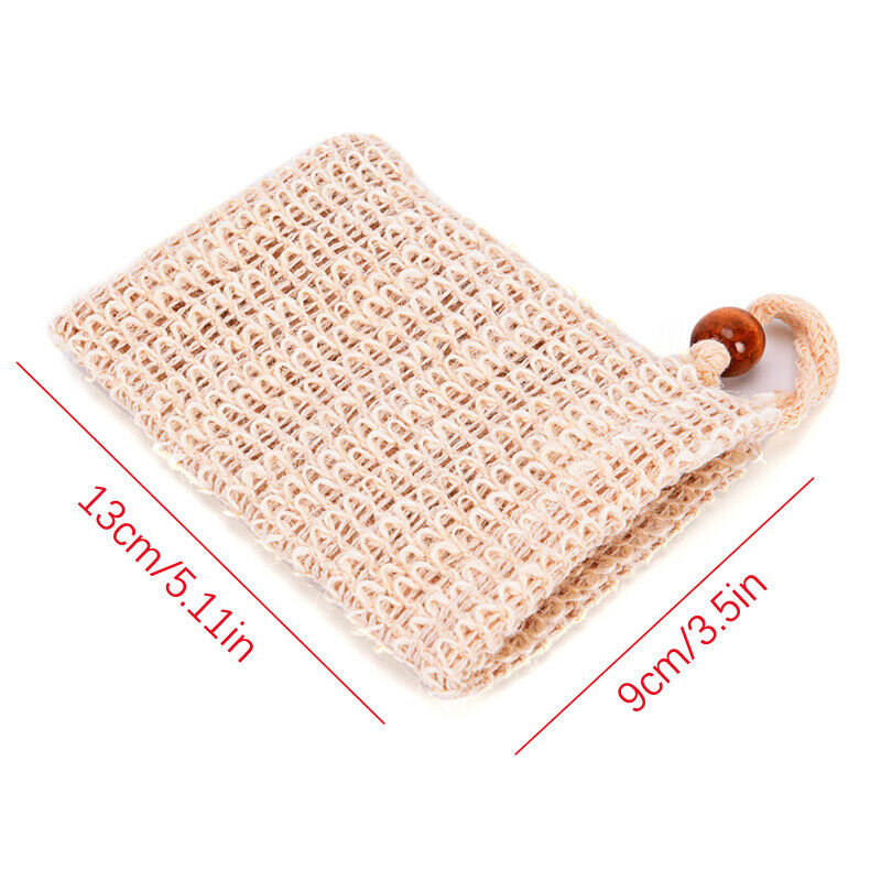 durablel sisal soap saver pouches soap saver bag bath shower soap mesh HgRJ.t2