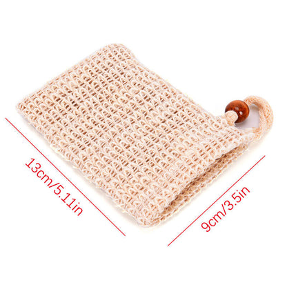 durablel sisal soap saver pouches soap saver bag bath shower soap mesh HgRJ.t2