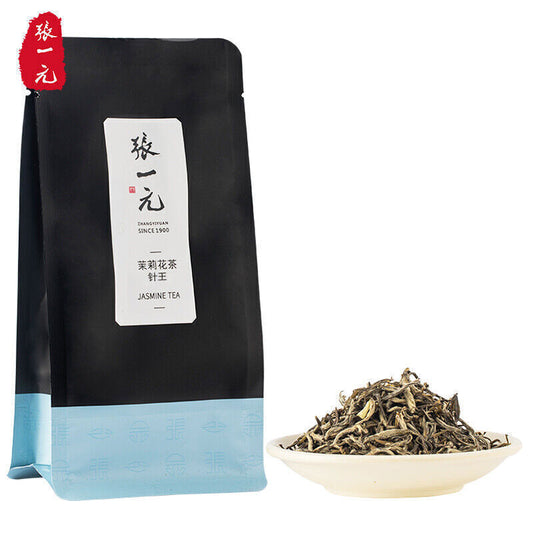 张一元茉莉花茶针王50g/袋 茉莉花针状花茶 Jasmine Tea Scented Tea Chinese Herbal Tea Needle Tea