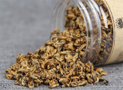 65g Yunnan Fengqing Biluochun Tea Golden Screw Black Red Tea Green Food Dianhong