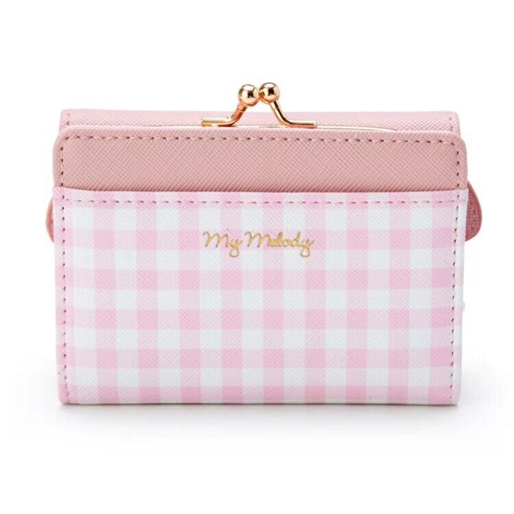 New PU Women's Wallet Cinnamoroll Style Zipper Buckle Card Bag Leather Clip