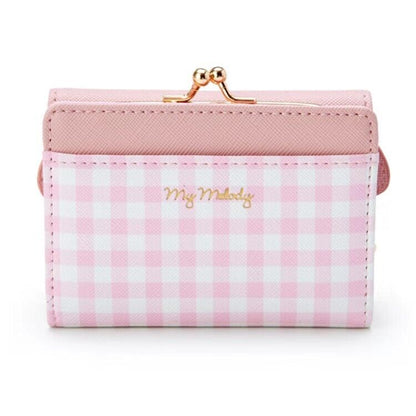 New PU Women's Wallet Cinnamoroll Style Zipper Buckle Card Bag Leather Clip