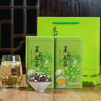 特级茉莉花茶 Natural Chinese Green Tea Premium Grade 100% Organic Jasmine Flower Tea