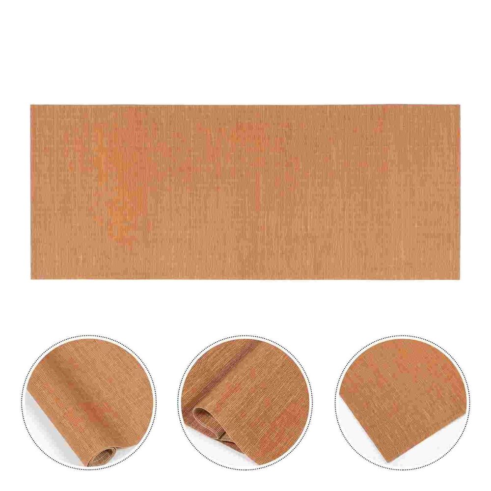 Table Runner Dining Pads Natural Bamboo Placemat Heat-Resistant Tea Mat 100x40cm