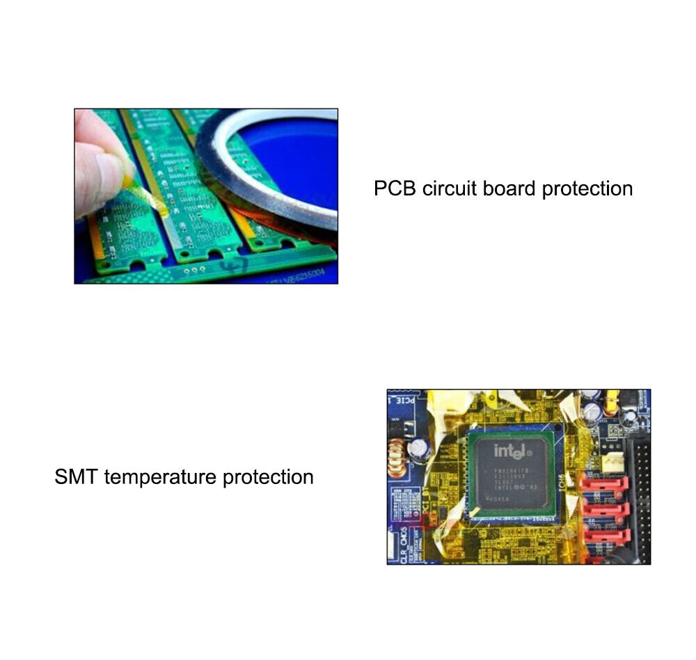 Thermal Insulation Tape Polyimide Adhesive High Temperature Heat BGA Protections