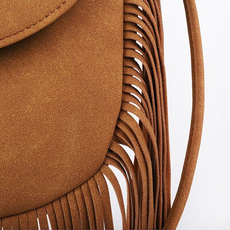Faux Suede Leather Boho Bag Women's Handbags Bag Women Shoulder Crossbody Bags
