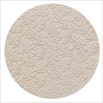 Rolling Pin Acrylic Leaves Pattern Fondant Pastry Icing Clay Dough Embossed Tool