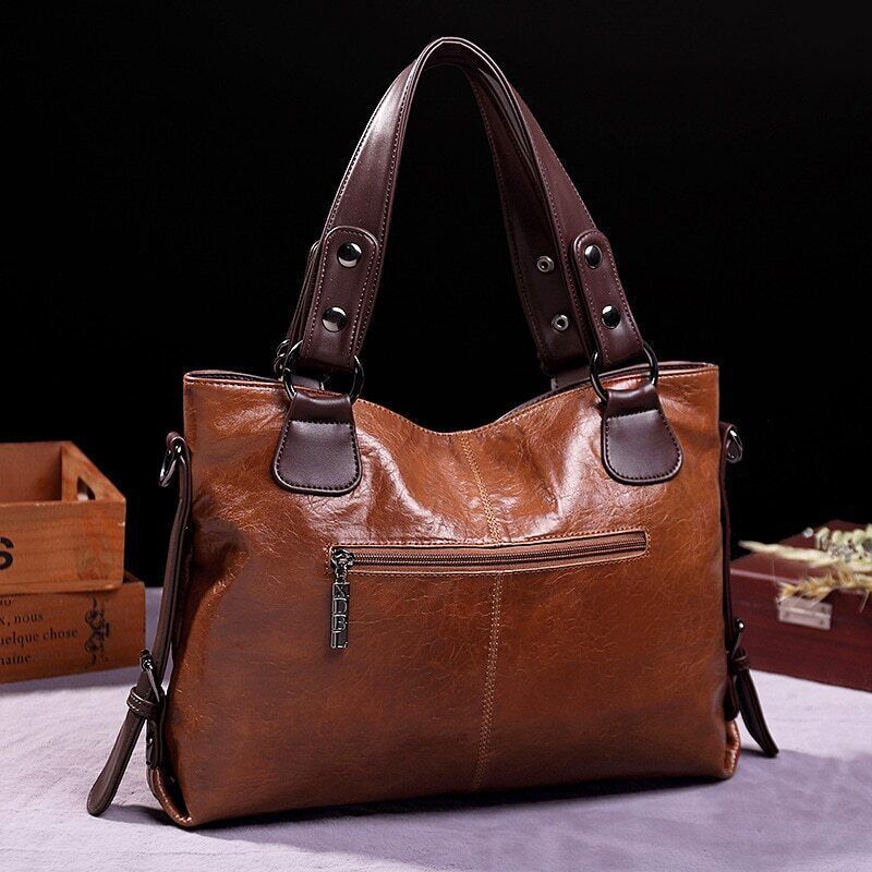 Tote Bag Women Handbags Soft Leather Shoulder Bags Hand Bag Ladies