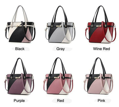 Fashion Women's Ladies PU Leather Crossbody Shoulder Handbags Messenger Tote Bag